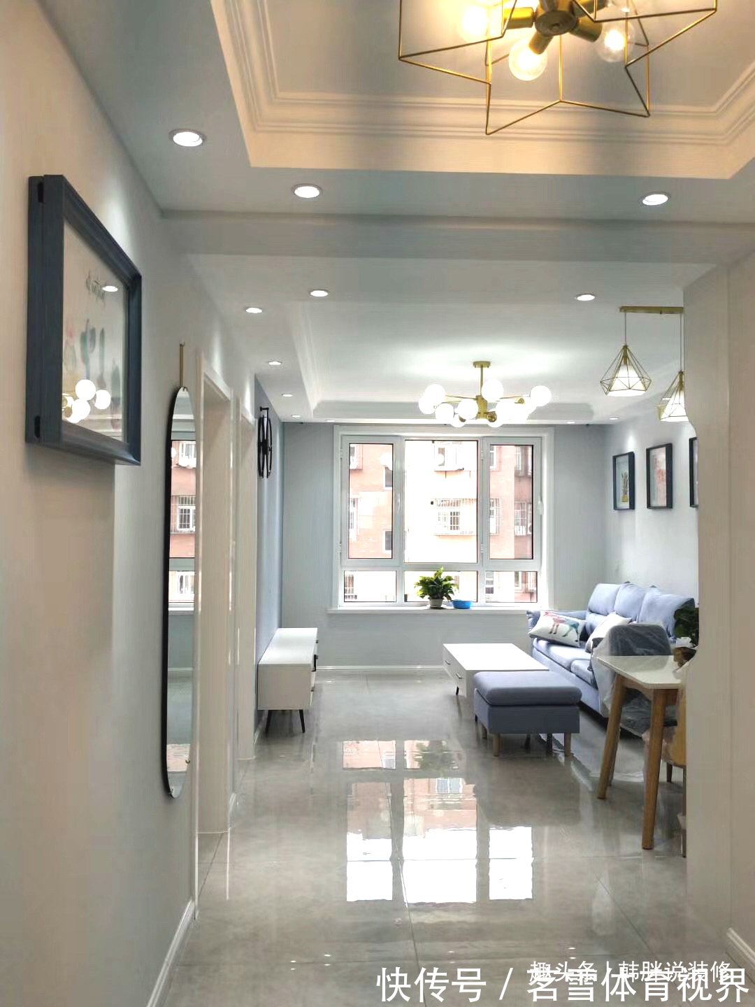 北欧风|人生中的第一套房子，80㎡简约北欧风，总共16万时尚又耐看