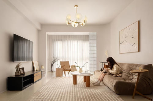 隔墙|这是我见过最耐看的家,108㎡温柔优雅,住上三代不过时