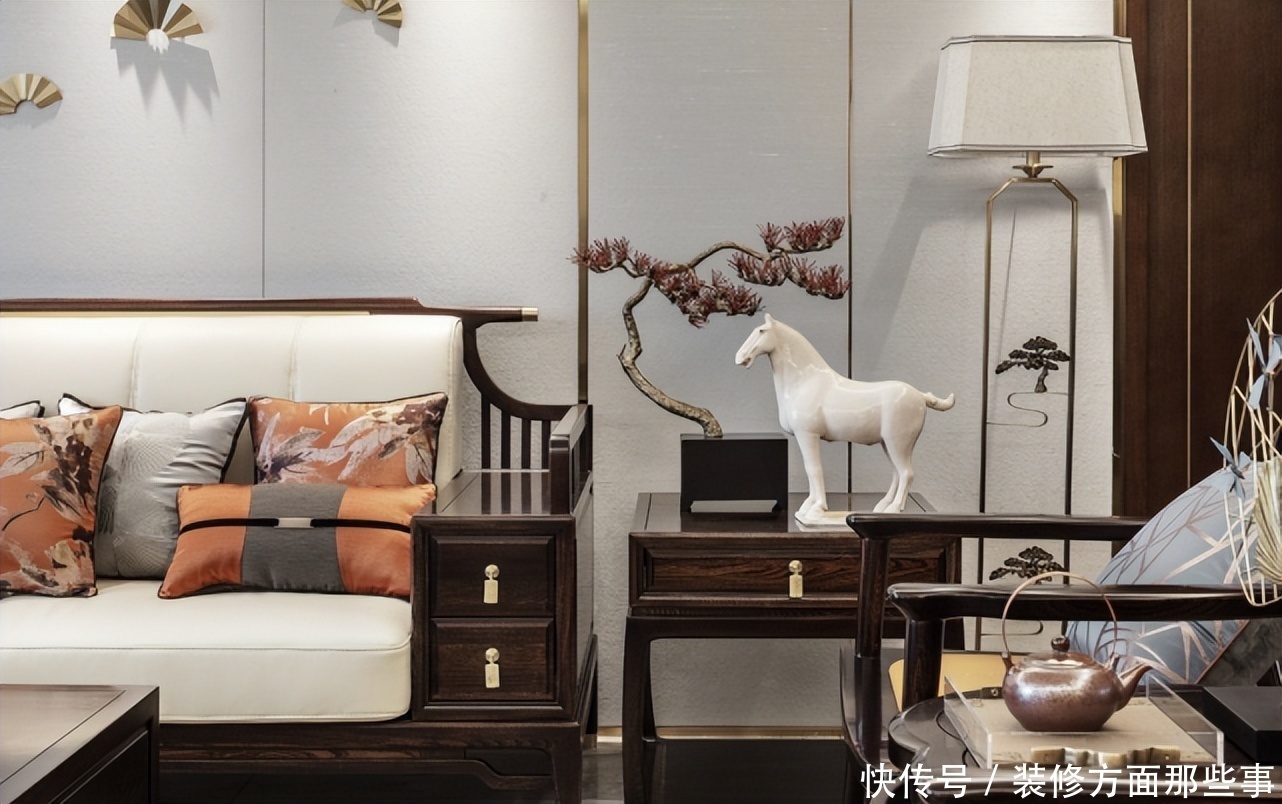 衣帽间|260平新中式四居室,化繁为简,在意境