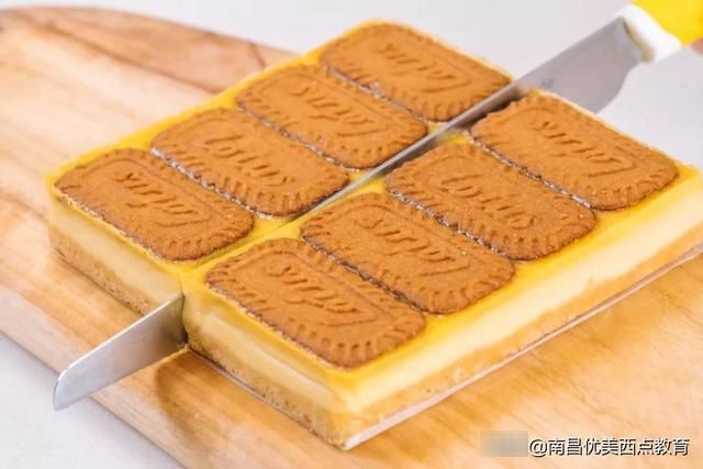 教你做焦糖曲奇芝士蛋糕，外酥里嫩，入口即化