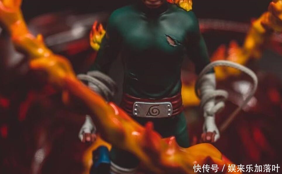 火影小李巅峰之战手办，五门特效逼真，却没有衣服细节值钱