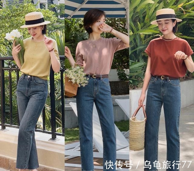 t恤 减龄的穿搭,小姐姐们 学起来!