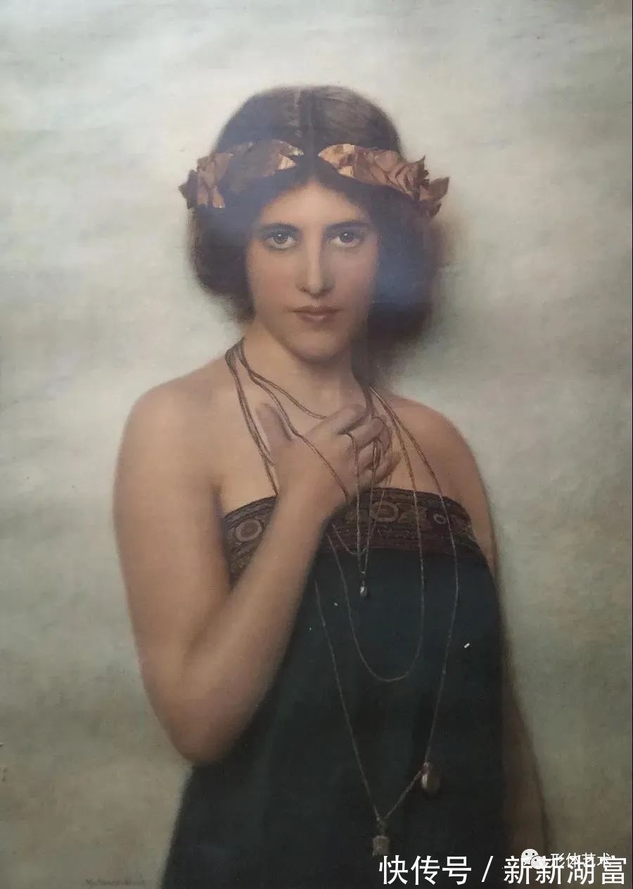 象征主义$马克斯·农嫩布鲁赫 的艺术作品,怎一个美字了得