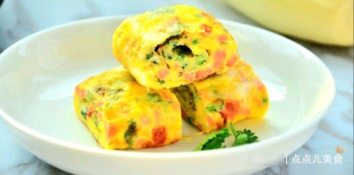五分钟的早餐，教你营养美味的厚蛋烧，做法简单非常适合上班族