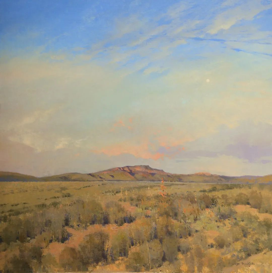 德克萨斯州#大卫·格里芬的风景油画高清图,放大看,更迷人