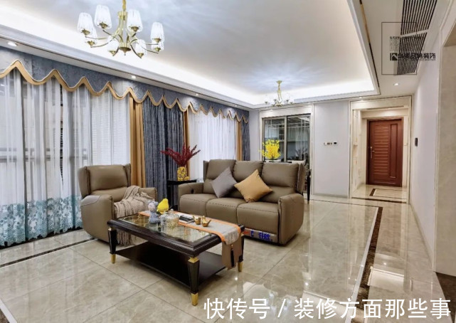 轻奢风|美翻了!146㎡简欧轻奢风,尽显简欧风范!