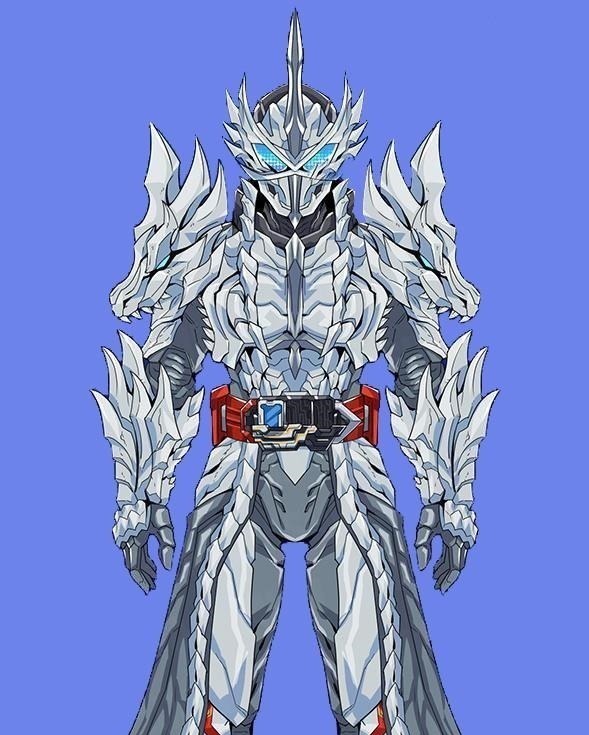 假面骑士dec假面骑士Blade宛如审判天使,圣刃变身钻石冰龙,真霸气