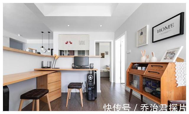 玻璃门|这是我见过最简洁通透的家,87㎡,开放式半墙,打破户型局限!