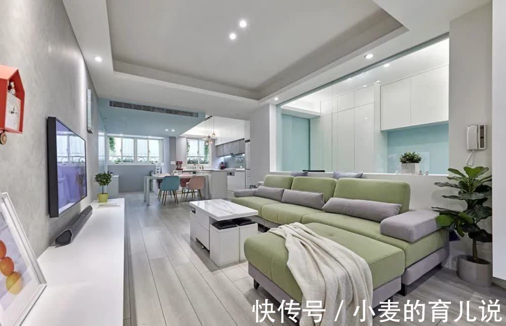 老婆|35 年92㎡老房大改造：超好看的北欧小清新，老婆喜欢得不行！