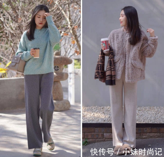 针织|打底裤不受宠了!冬天试试穿这3条“裤子”,好看又显腿长