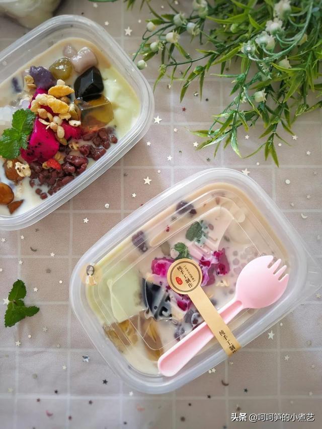 饱饱|网红甜品饱饱碗,这一碗,凉爽又满足,这个大暑就吃它来解暑吧