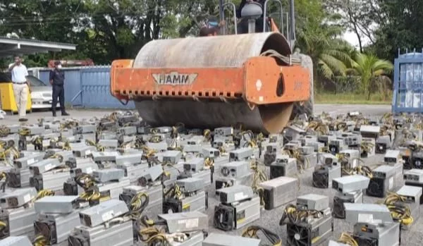 严厉打击偷电犯罪！马来西亚警方粉碎数千台比特币矿机