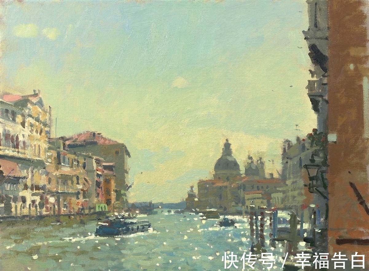 作品!英国画家 Ken Howard人物、风景作品集