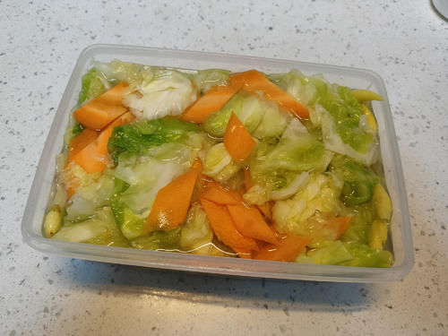  包菜|酒店一般不外传的开胃泡菜，酸甜嘎嘣脆，下酒下饭都合适，收藏了