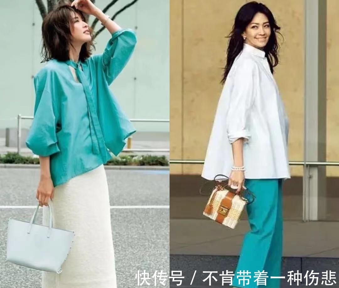女人|适合40岁女人的减龄装扮：用这2种穿搭配色方式，很美很高级