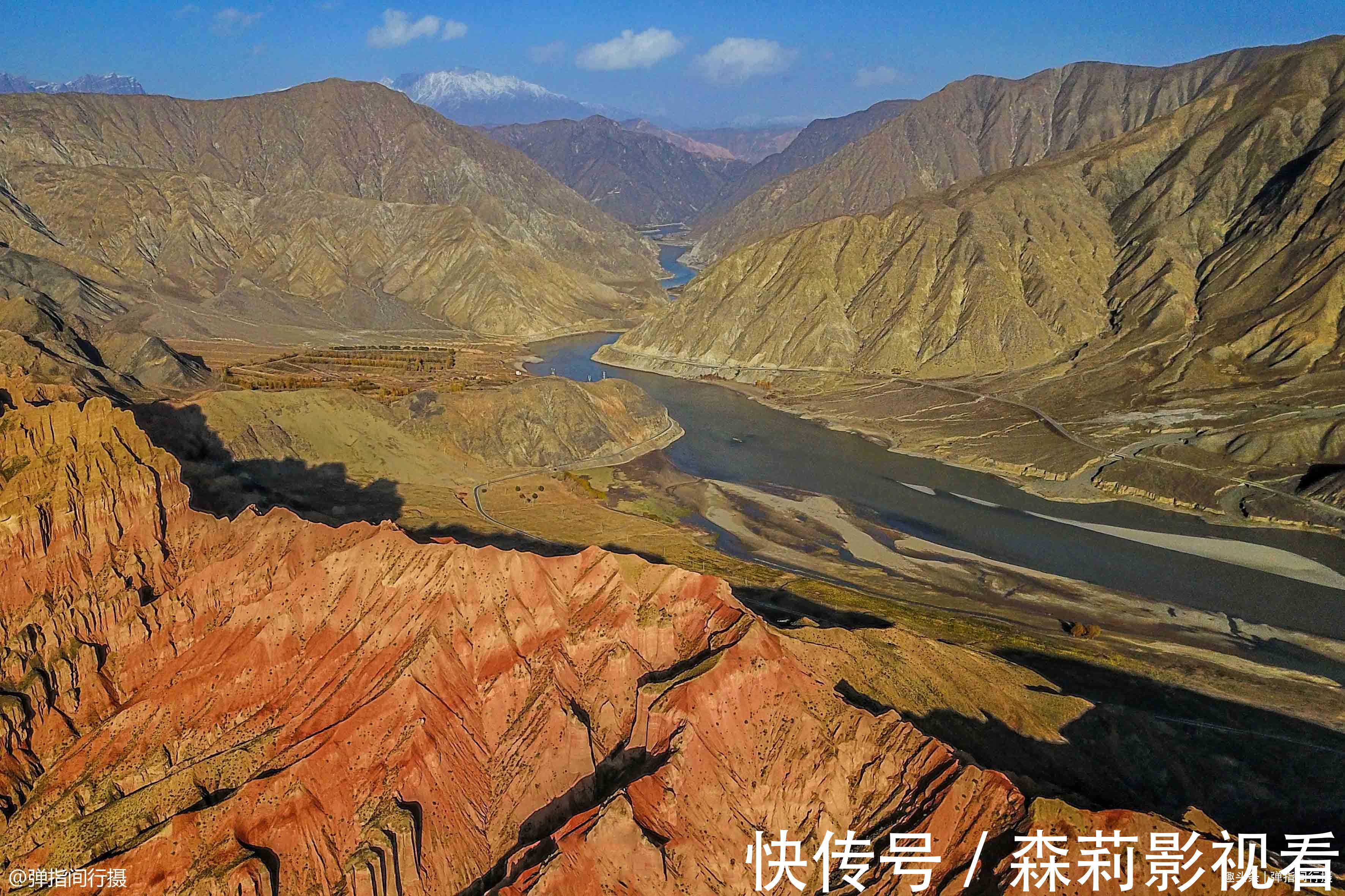 高原|青藏高原上的“小江南”，奇特丹霞地貌色彩斑斓，秋季美景如仙境