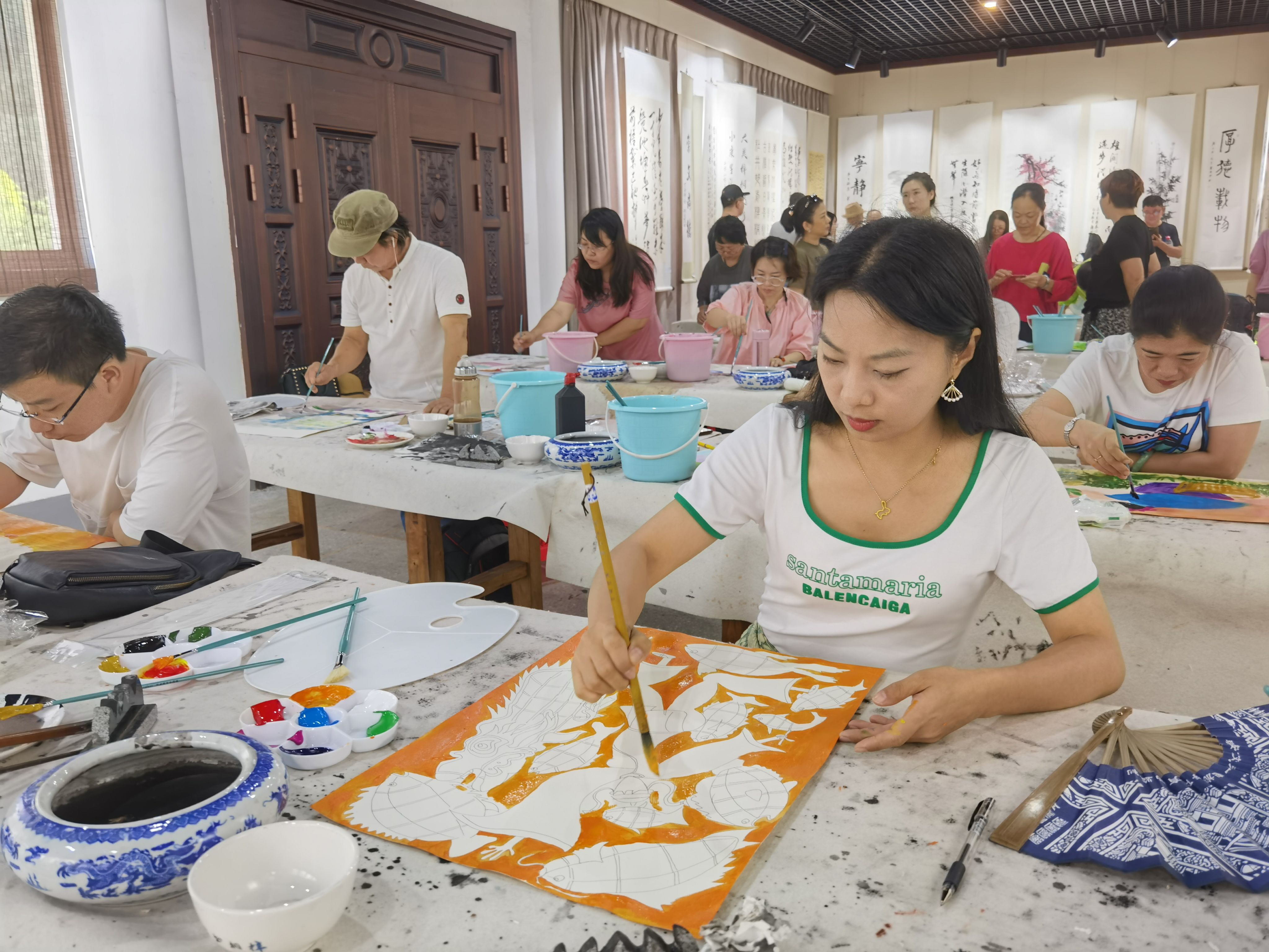 梓桐镇|书画小镇好戏不断 艺术赋能乡村振兴