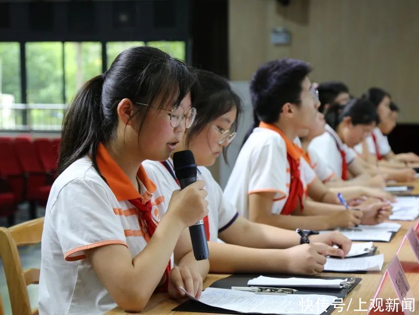 提案|闵行这群“政协委员”还在念初中，写出的提案却让人叹服