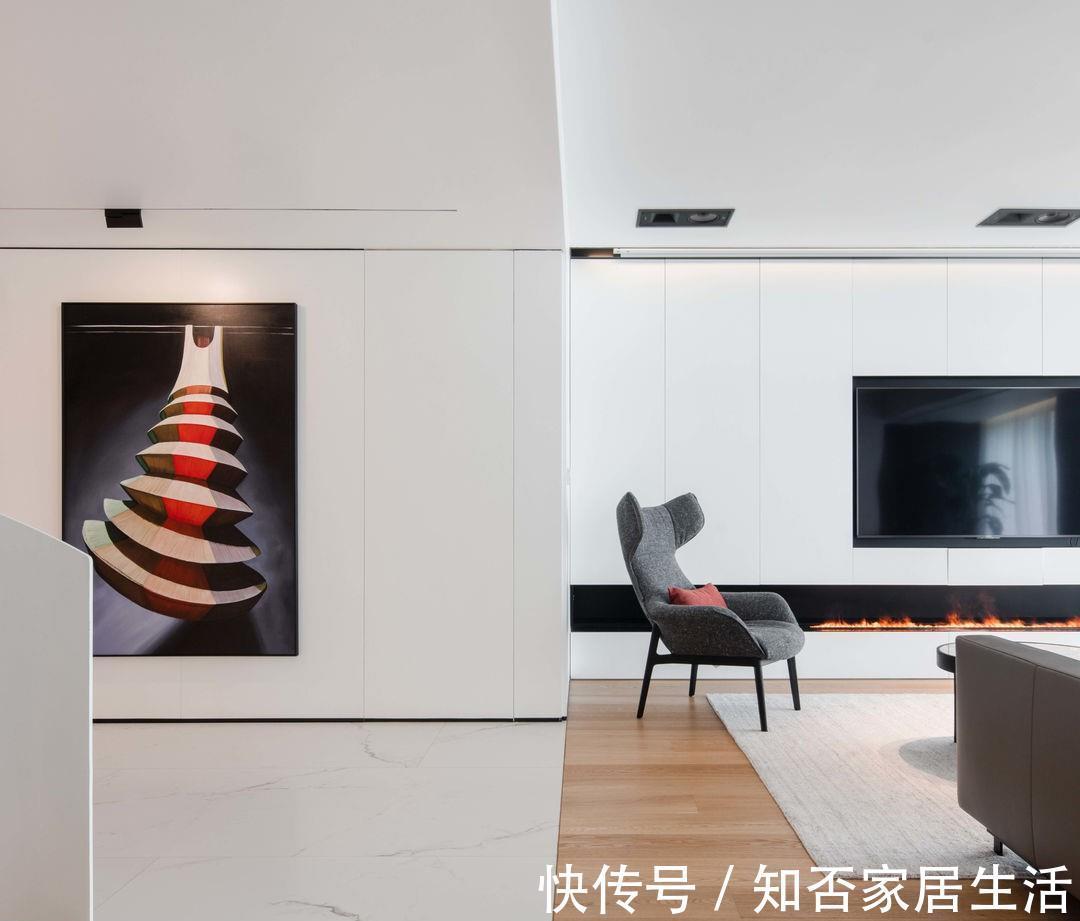 复式|热爱跳舞的女主人,家里也加入舞蹈元素,以获得独特的居住体验