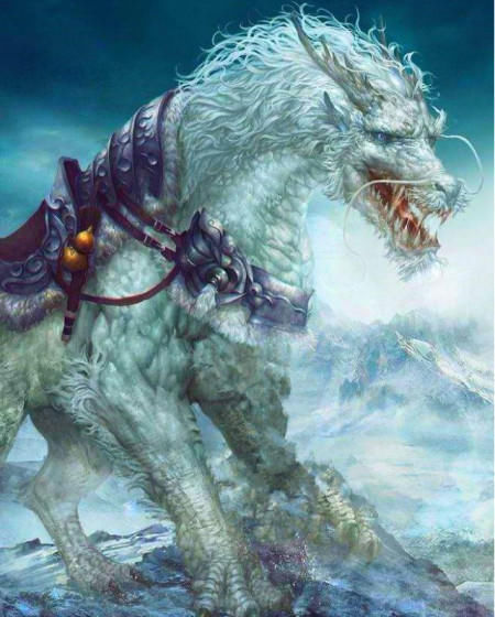 之神|上古时期96个龙形神兽,人面龙身,《山海经》中的神秘山神