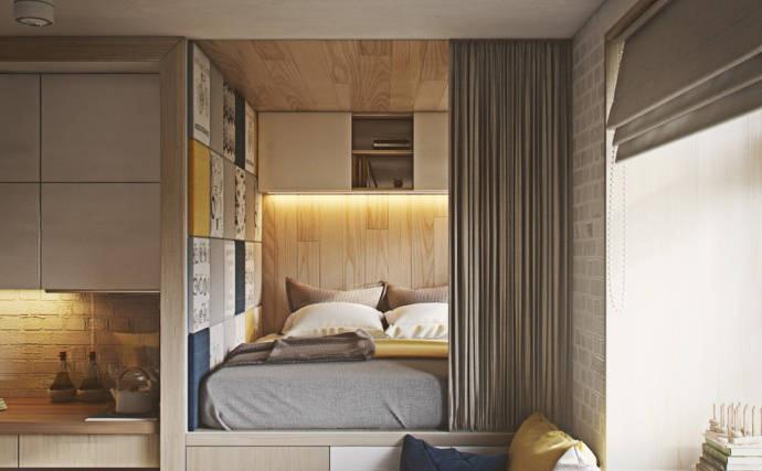 收纳|32平米的小蜗居,单身人士的福利,装修设计时尚大气,颜值爆表