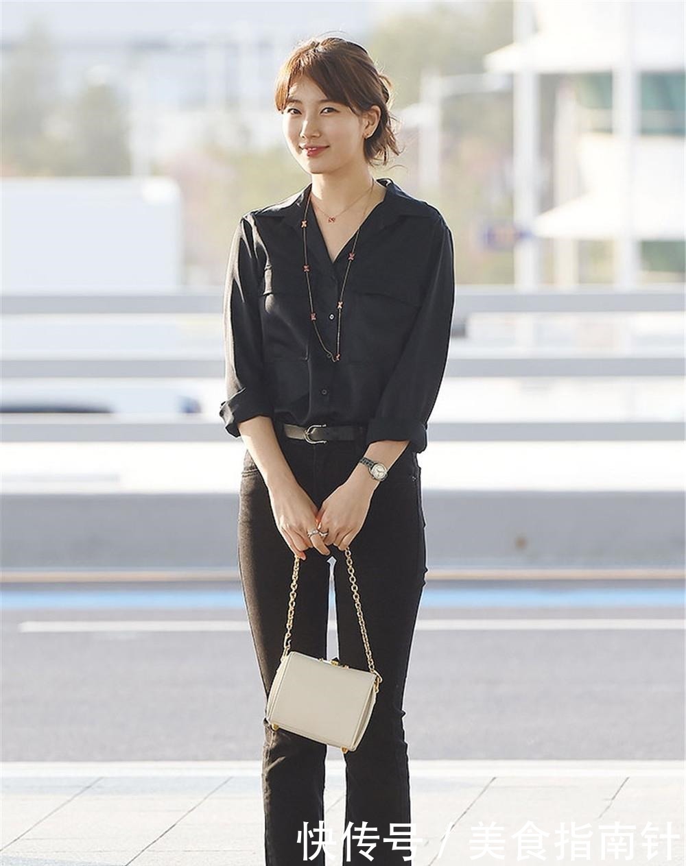 小个子|今年流行的新穿法“牛仔裤+高跟鞋”,显高又显腿长,小个子都爱