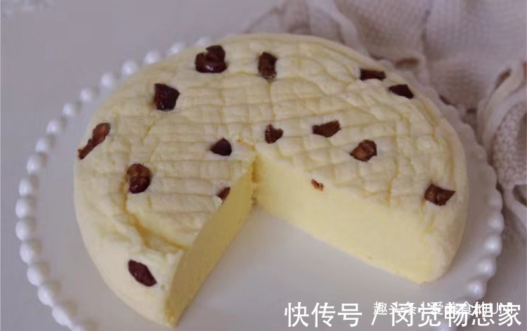 糯米蛋糕|软糯细嫩！免烤箱糯米红枣蒸糕教程来啦！
