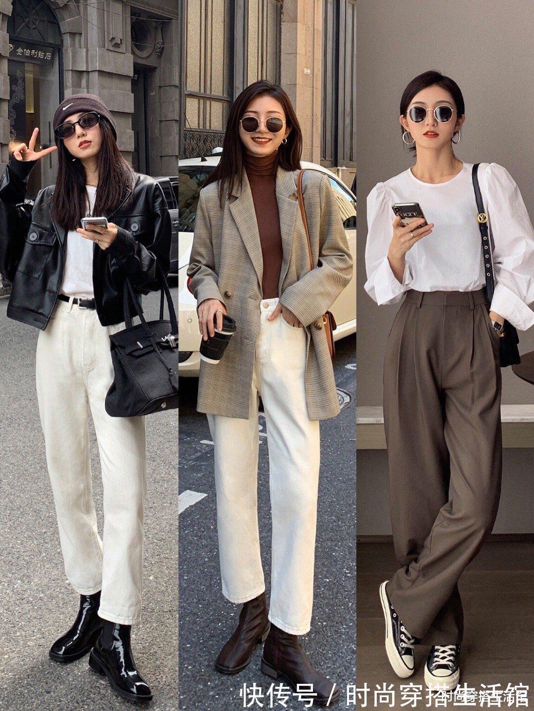 示范|韩国女生也太会穿,看看她们的秋季穿搭示范,美得让人眼前一亮