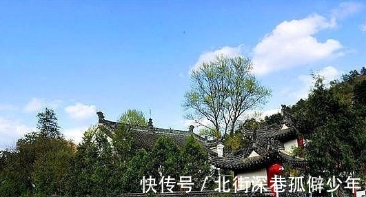 寺庙|陕西最“神奇”的寺庙，洪水主动绕行？专家无解却被小孩一语道破