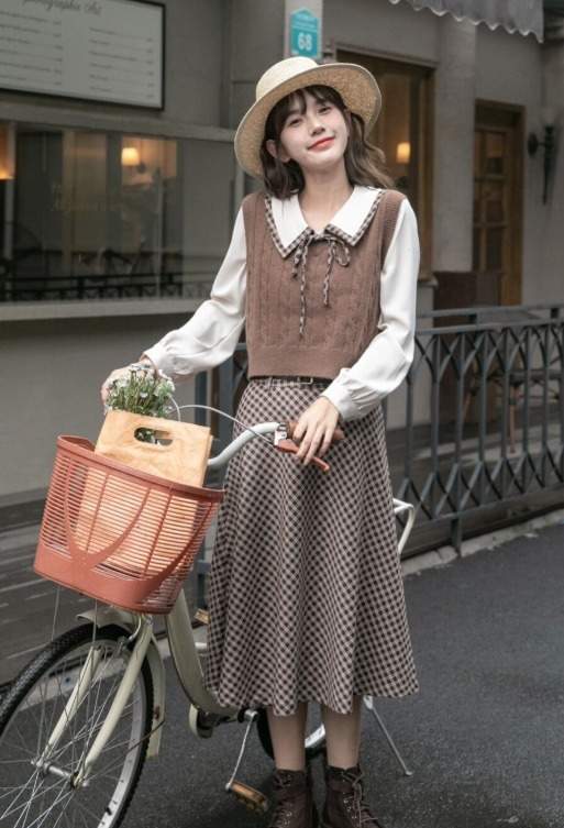 穿搭|今秋流行的学院风穿搭get起来,让你秒变高中生,减龄不止十岁