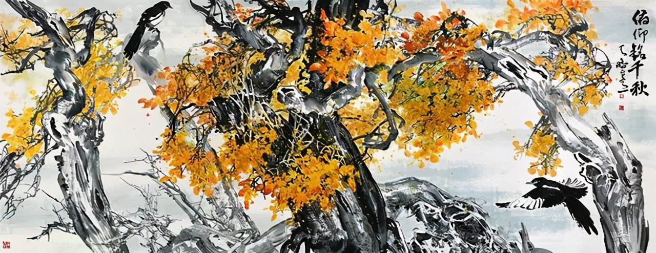  中国|中国国家画院花鸟画所副所长、陈鹏花鸟画作品欣赏
