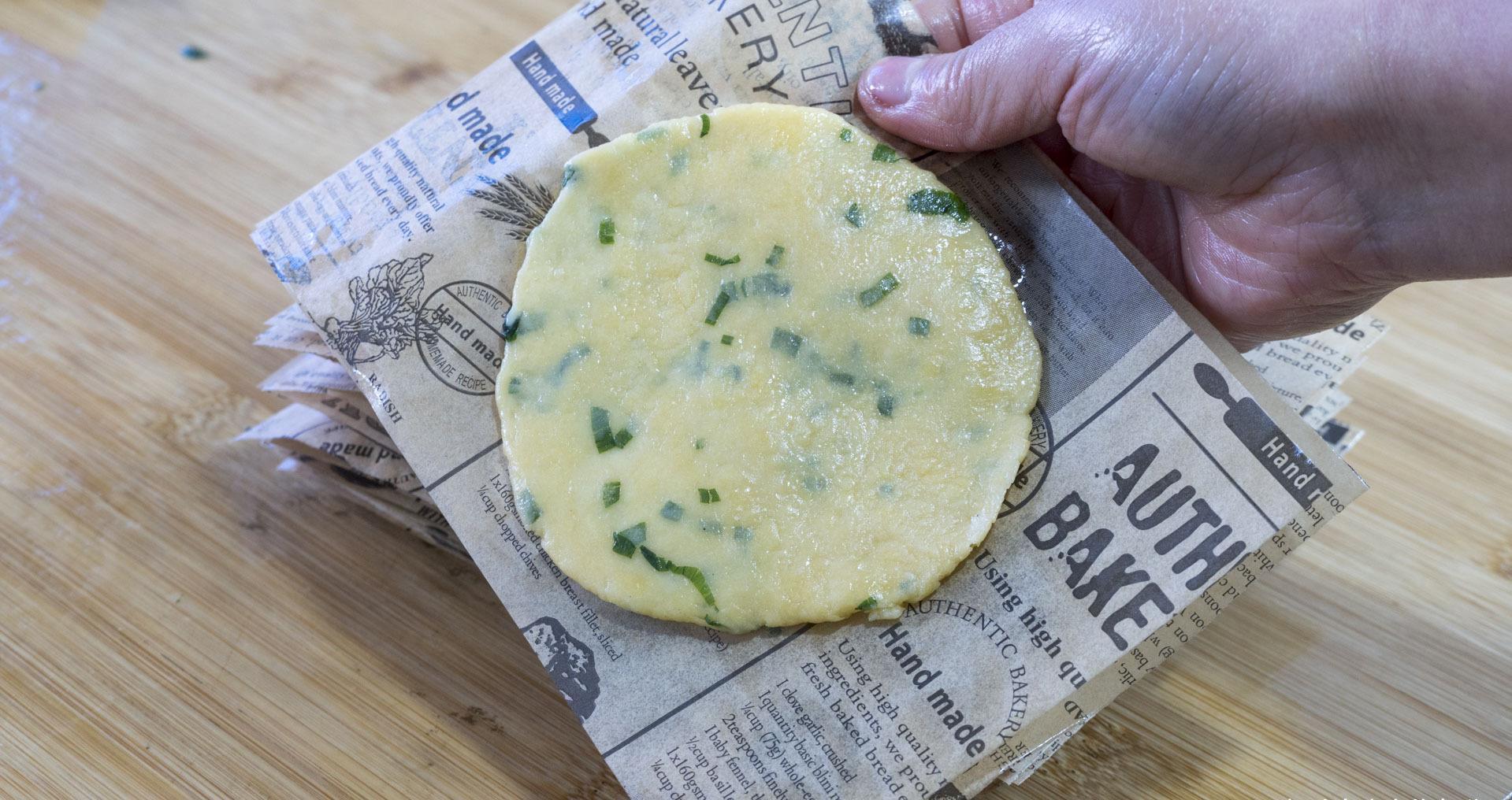 懒人早餐饼的做法,秘制一次半月不早起,5分钟出锅,凉了不硬