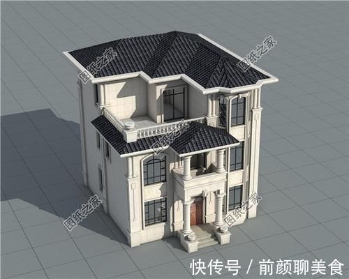 房屋|南方农村三层半房屋设计图,设计创经典,是该享受生活了