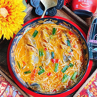 金针菇|酸汤黄辣丁