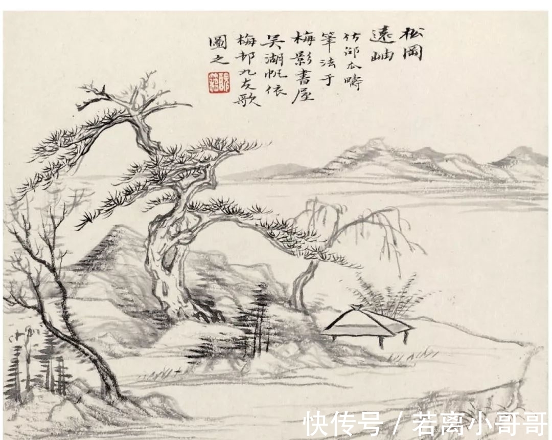 灵气|「津门网」不仅自然的美,也加入了画家特有的文人情趣,更具灵气