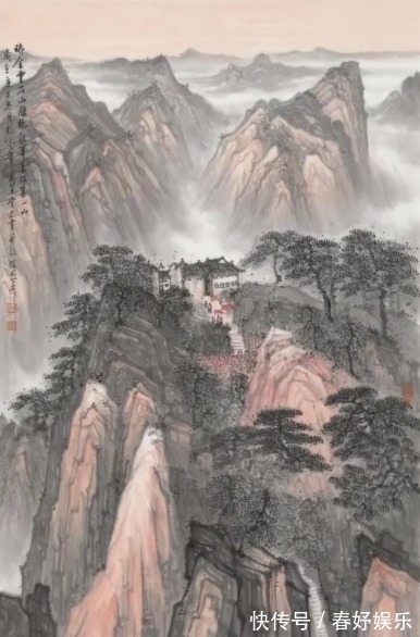 影帝&荣宝斋签约画家张照兵,被誉为“天才画家”,画作被影帝收藏