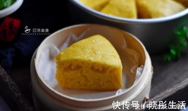 南瓜发糕|想吃发糕不用买了，用这个方法做，不粘牙不塌陷，简单又营养