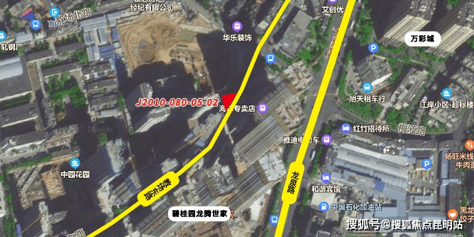 昆明龙泉路再迎土地出让 碧桂园揽入下马村城改零星用地|地一线 | 地块