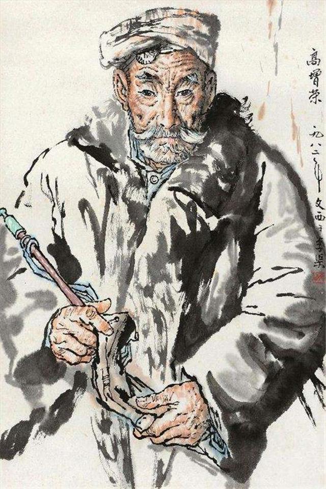 达芬奇!刘文西画了一辈子伟人,却没有见过本人,但他画的伟人无人能及