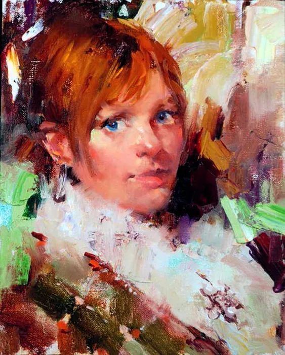 jeffrey|他的油画笔触粗犷又细腻，透着一种不可言说的美