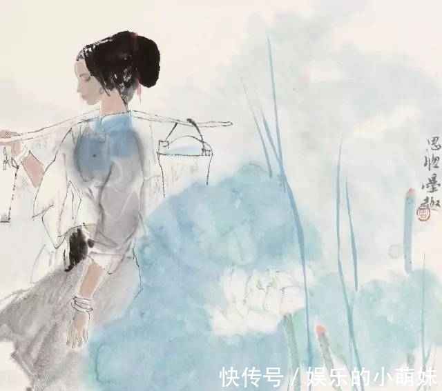 水墨!周思聪:开拓了水墨人物画的当代语言现代化探索潮流的走向!