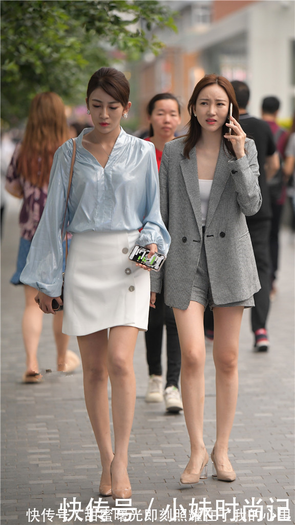 睿智|街拍女上司的穿搭修养,睿智美丽优雅动人