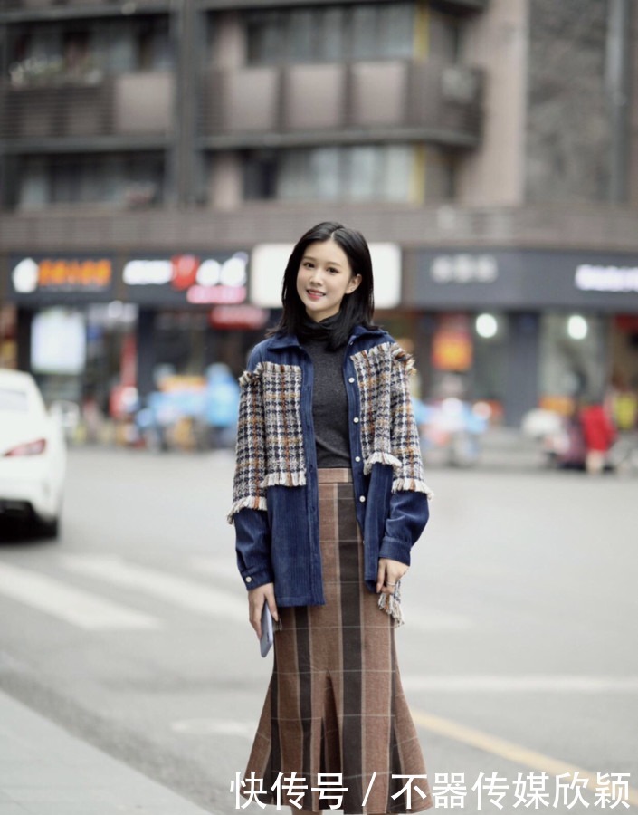 适合冬天的“叠穿”搭配:外套+内搭,保暖又时髦,吸睛力极强