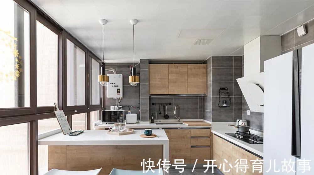 北欧风格|90平三居室北欧风格,书房和餐厅的开放式设计,堪称一绝!