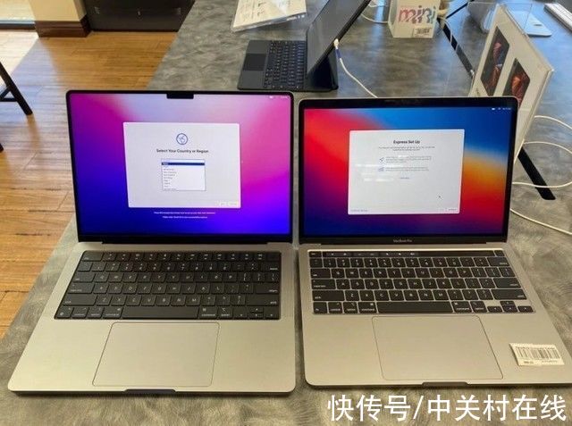 Pro14|刘海明显！新苹果MacBook Pro 14实拍照片曝光