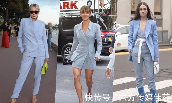 蓝色|“雾霾蓝”可显高级感了，照着这3点穿搭思路，显白又显质感