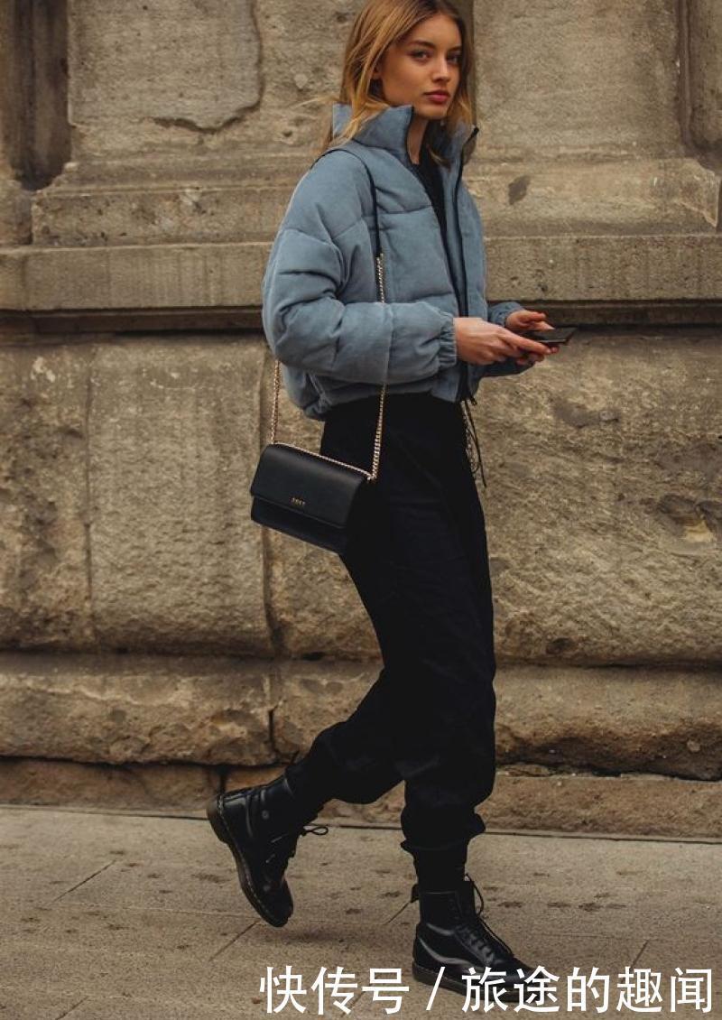 今年冬天穿羽绒服,只要牢记4个技巧,时髦显瘦,并非越薄越好看