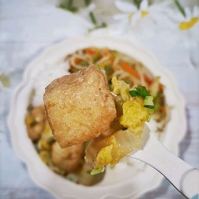 娃娃菜|娃娃菜炒油豆腐
