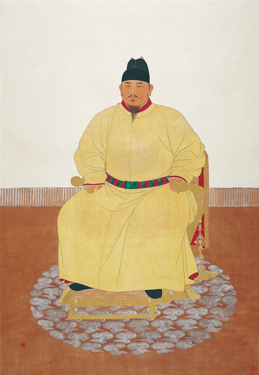 中国国家博物馆藏明清肖像画展举行——“朱元璋”走出库房