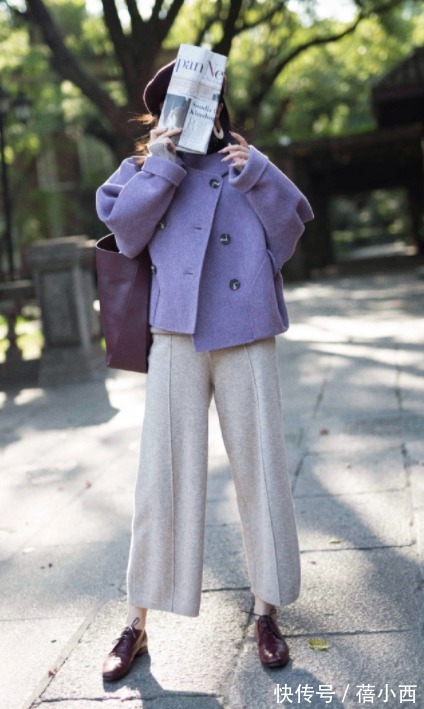 阔腿裤|秋冬告别小白鞋,这双“乐福鞋”才是精致女孩该有的,显高又显瘦